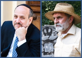 Adam Bartosz i Michael Schudrich